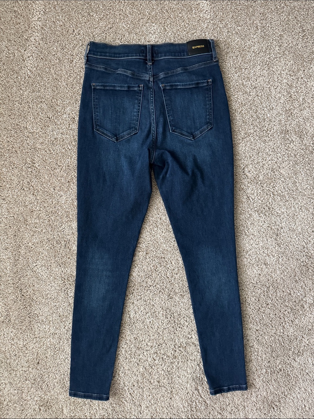 Express High Rise Skinny Jeans - Picture 8 of 9